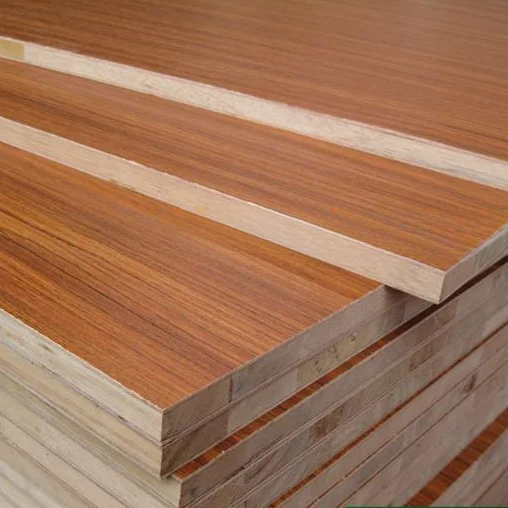 18MM Falcata Malacca Core Block Board Melamine Surface Block Boards