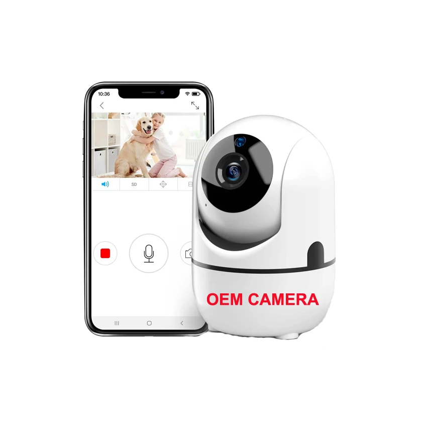 YCC365 Home Security camera Night Vision Two-Way Audio Motion Detection Phone APP Remote Control Indoor WiFi baby Camera