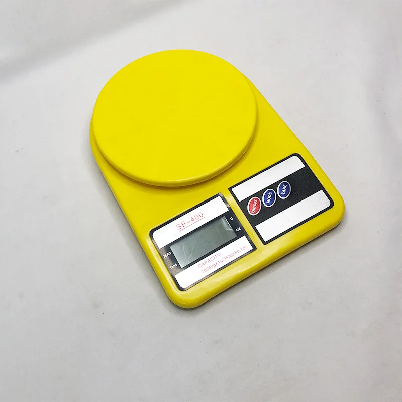 Factory direct cross-border color series SF400 kitchen baking table electronic scale can be customized in colors