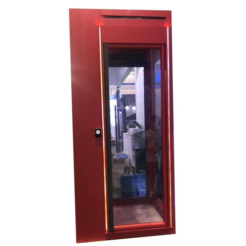 Zowee elev electric golden elevator door 700mm 800mm home lift hand opening electric landing door elev floor door