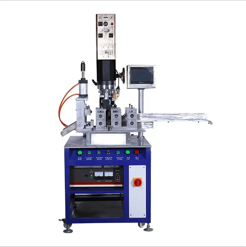 Scouring pad making ultrasonic machine for making kitchen dish washing sponge