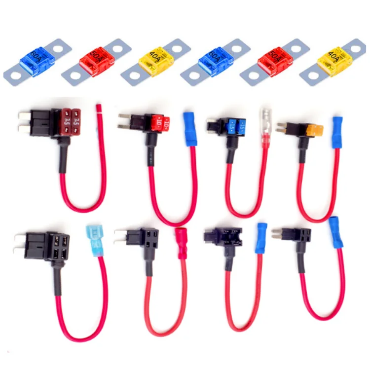 Low Profile Standard Mini Micro Micro2 Automotive Auto Fuse Tap Mega Midi Maxi Blade Fuse ANS Fuse Holder