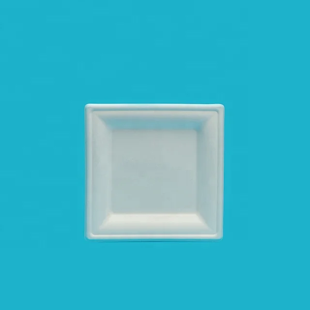 Поставщик одноразовых тарелок и столовых приборов 100% компостируемых 9-дюймовых сверхпрочных багасса