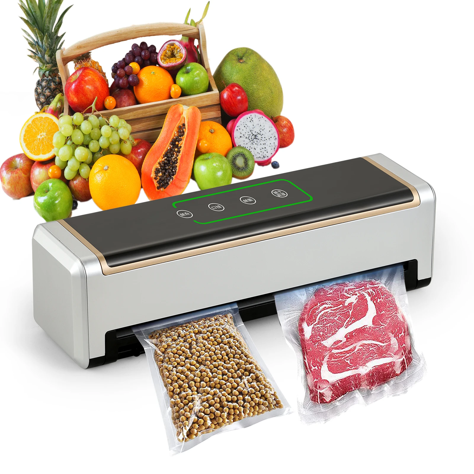 commercial vacuum sealer machine seal a meal food saver system with free bags vacuum sealer machine for food packing storage
