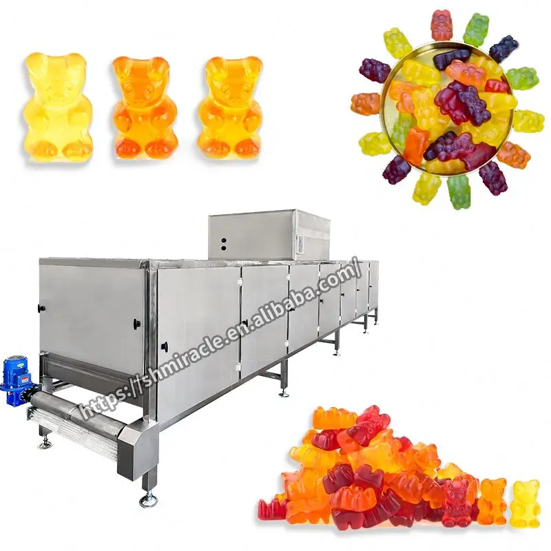 Stainless steel jelly-candy-production-line Professional and Economical Kitchen Equipment forming making machine jelly