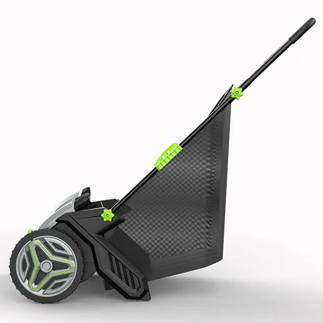 Leaf & Grass Push Garden Leaf Collector 21-Inch