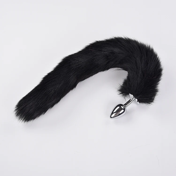 Manufacturer Direct Good Price Artificial Fox Tail Foxtail Anal Butt Plug