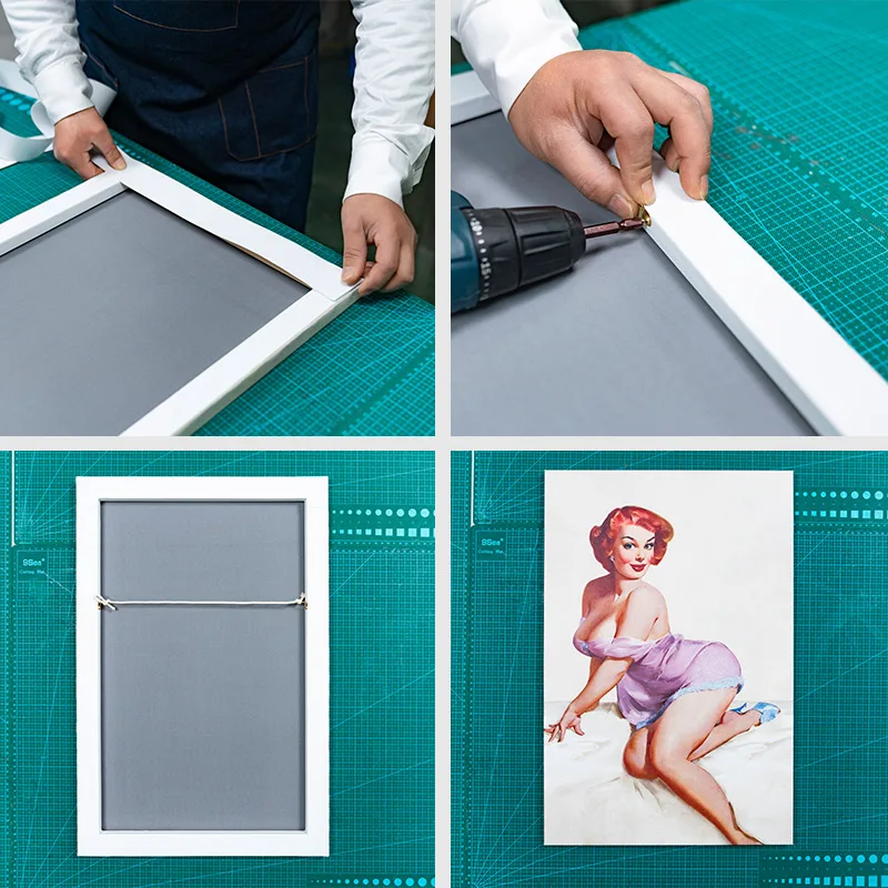 5 шт. домашний декор, настенный холст, современное искусство, 5 панелей, красная роза, цветок, рисование дизайнов