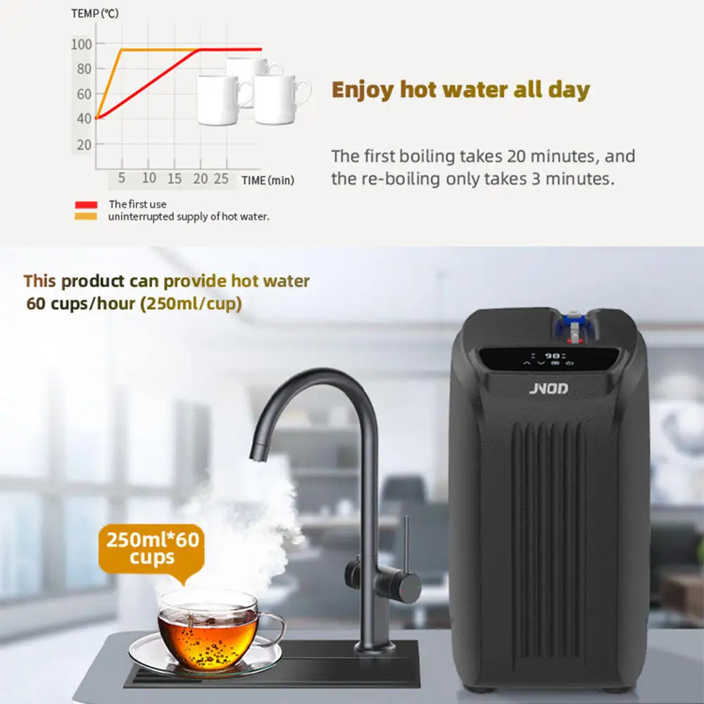 3 in 1 Functions Instant Hot Water Faucet Boiling Water Tap Smart Kitchen Side Tap Filtered Water Kitchen Faucet