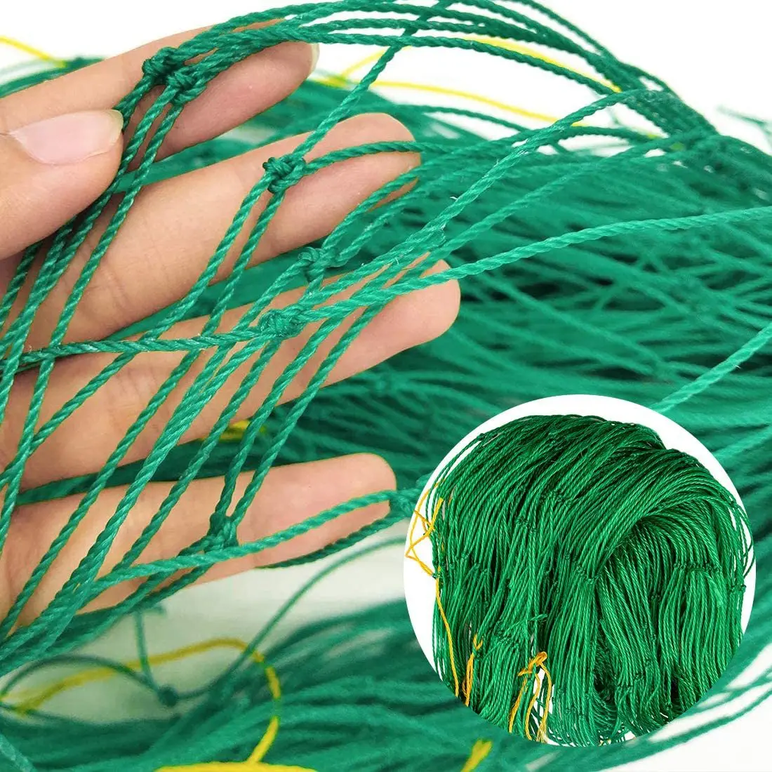 6 years service life 10-15cm mesh green 100% HDPE tomato peas Bitter melon yam beans Various vegetable plants Climbing nets