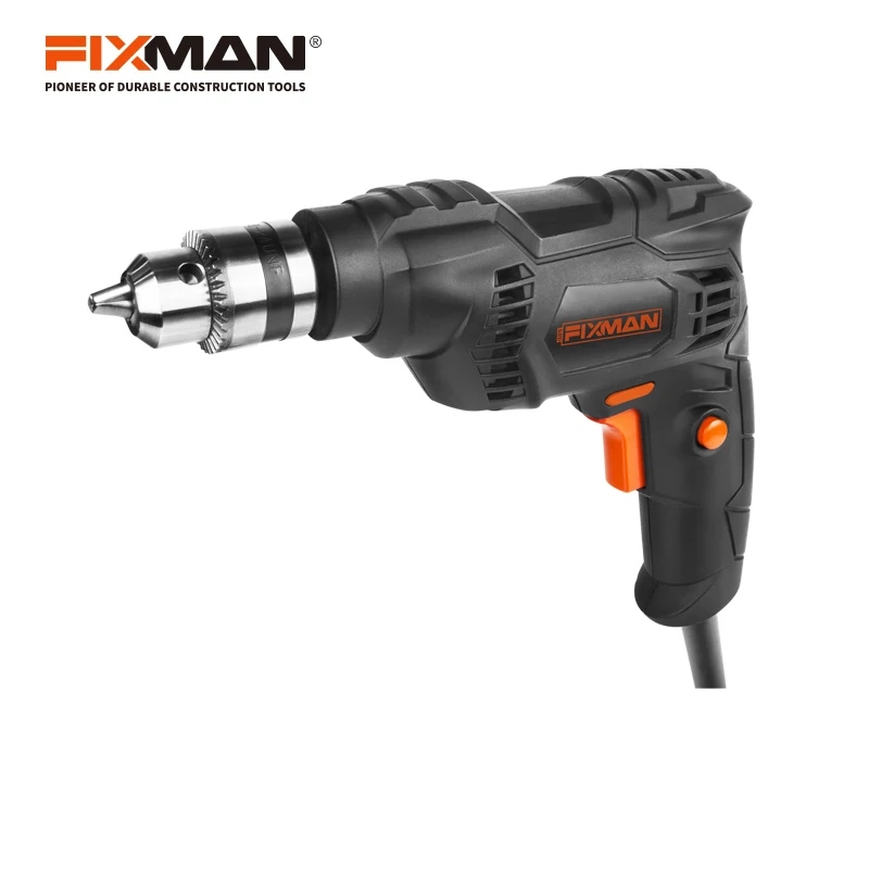  Долговечная электрическая дрель FIXMAN 500 Вт сверлильные