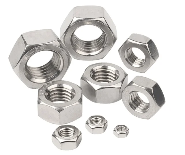 Factory direct products  High quality Din934 Stainless steel Hexagon nuts