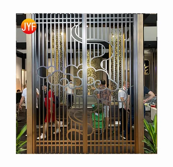ZZ3004 Wholesale Custom Design Restaurant Folding  Decoration Screen Room Divider
