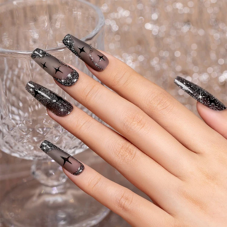 ZRKGEL Gel Nail Polish 15ml Black Gel Nail Polish for UV LED Light Noir Gel Polish Soak off for Manicure DIY Nail Art Designs