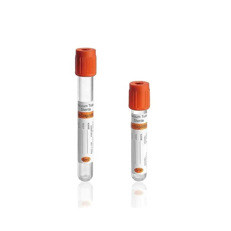 Global sell good quality red top test tube vacuum blood collection tube for lab
