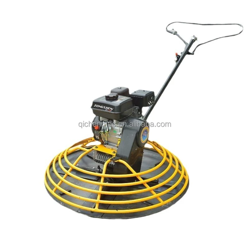 Factory price gasoline floor remote hand control mini power trowel