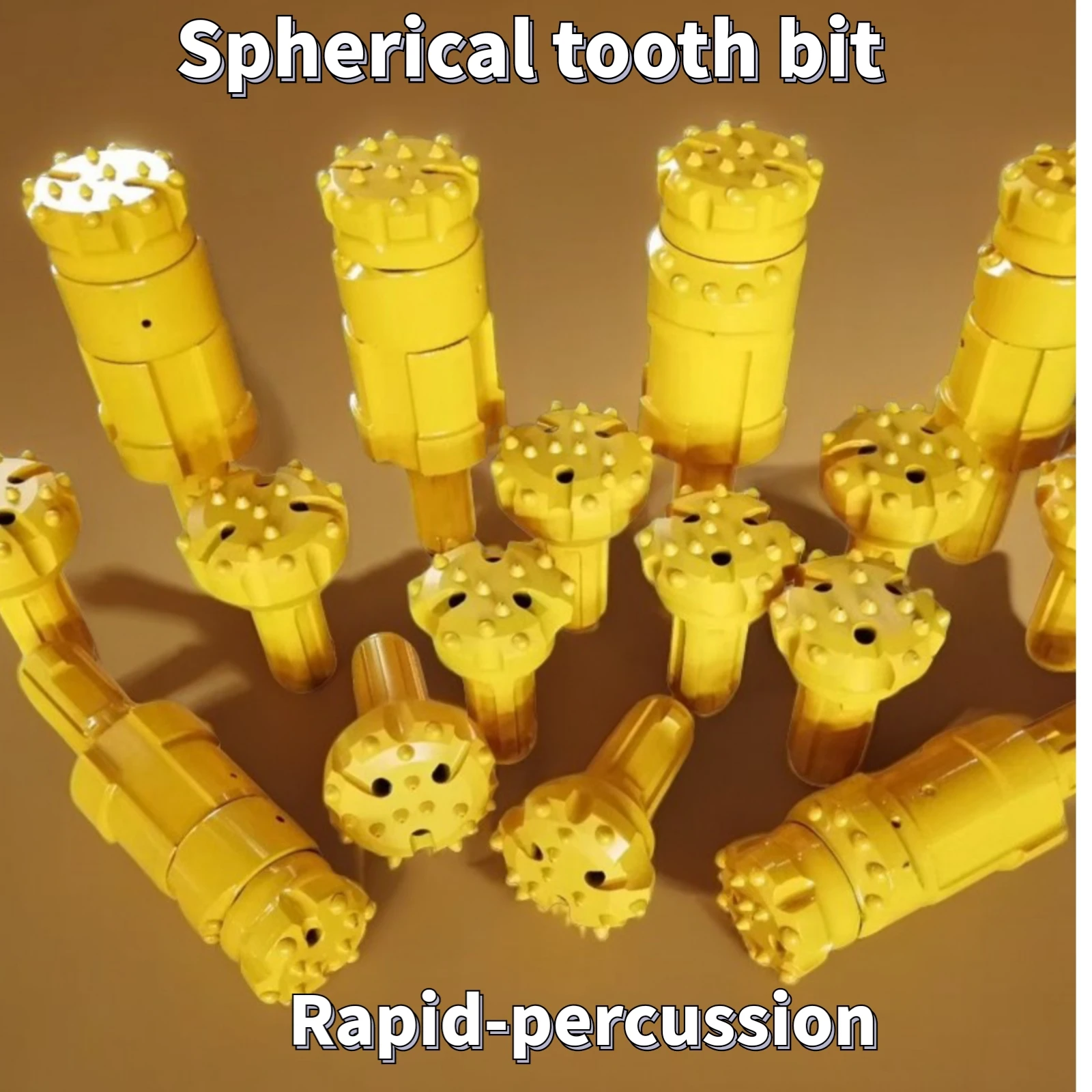 Rock Drill Bits  Tungsten carbide  Taper Button Bit for Mining Drilling Blasting