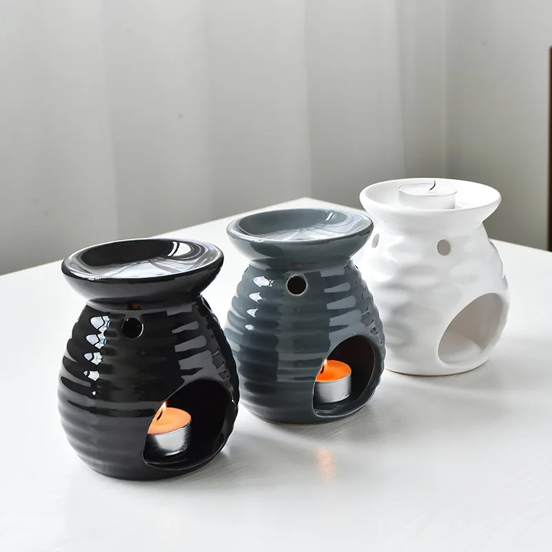 Aromatherapy seat ceramic Essential oil stove Wax Lighting Fragrance lamp