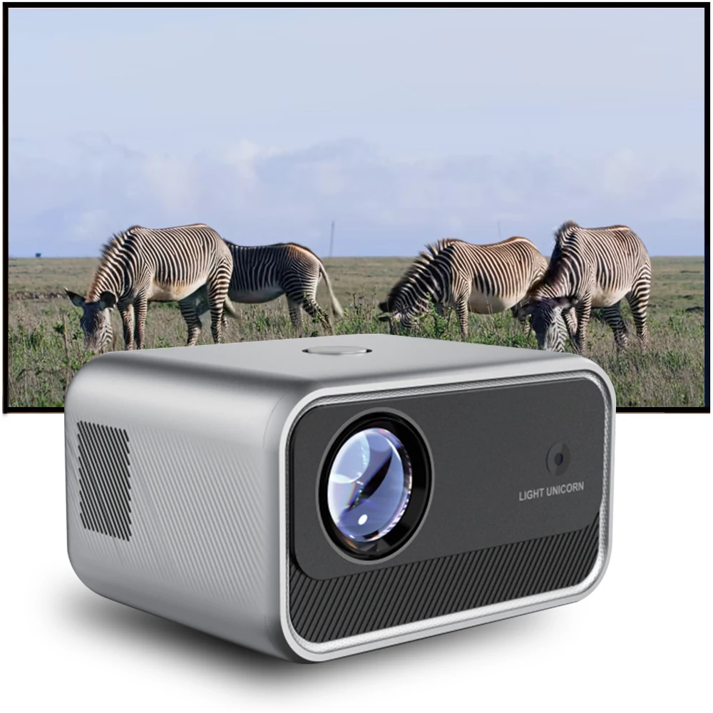 Light Unicorn X9 Pro Smart Cube Led Portatil High Lumen Projetor Wholesale Low Price Rohs Chinese Home Made Video Projector