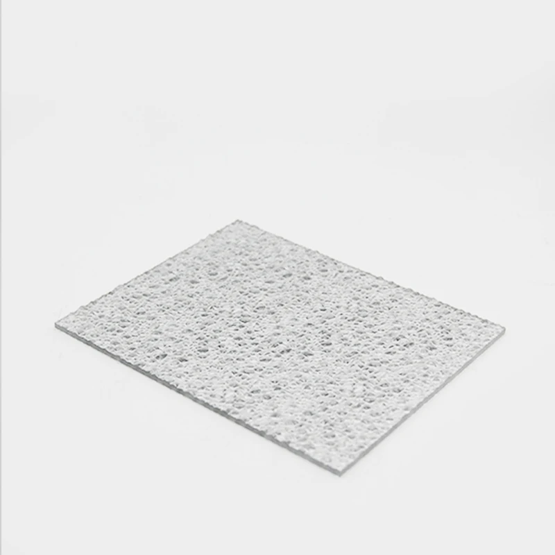 100% new material unbreakable varisized polycarbonate embossed sheet for Storage box