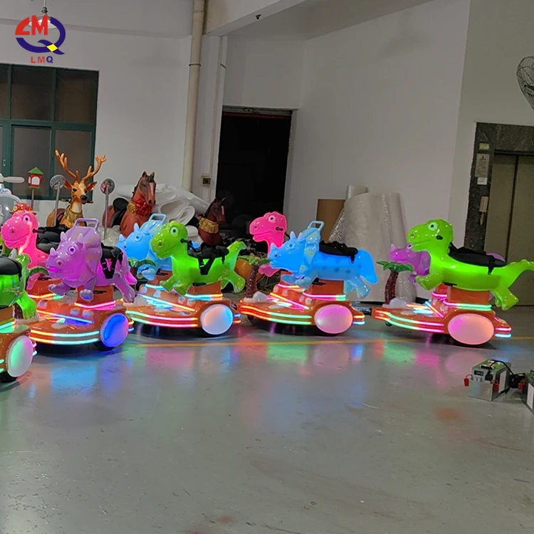 Shopping Mall Ride On Train 10 Seats Kids Amusement Park Rides Dinosaur Electric Train Trackless Train For Sale
