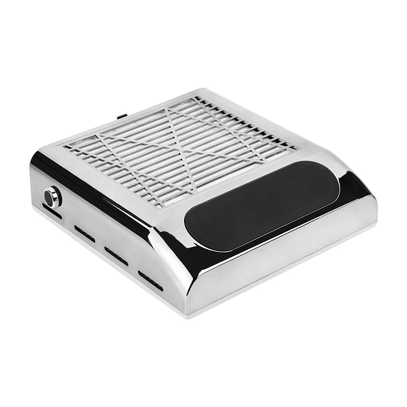 80W Nail Dust Collector Professional Nail Drill Dust Extractor with Powerful Fan for Nail Polishing and Home Salon