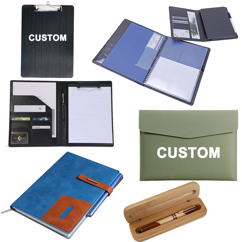 Office gift Customized Logo Business Corporate activity Company Promotional Stationery Gift Set