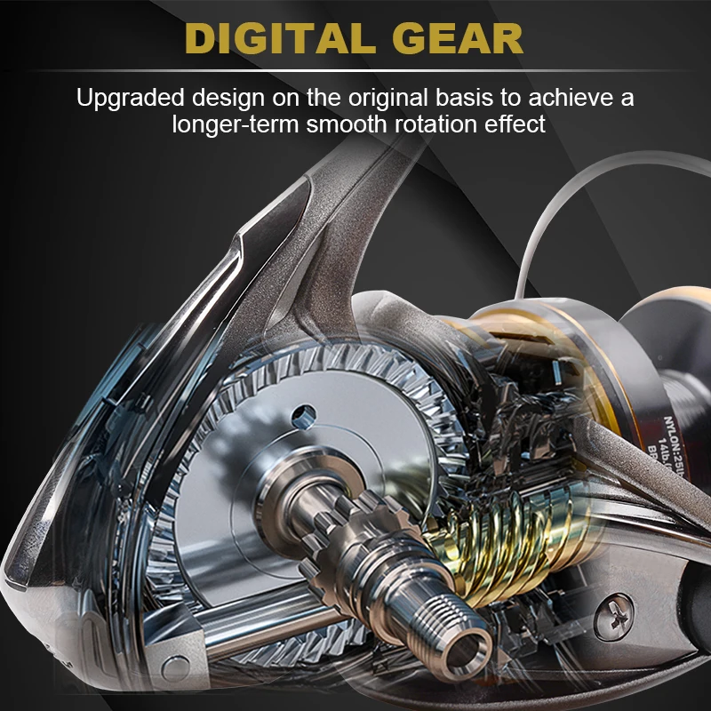 Катушка рыболовная DAIWA AGGREST LT катушка для спиннинга 1000-6000 4 + 1BB передаточное число 5 2: 1/5.3:1/5 7: 1/6.2:1 максимальное усилие фрикциона 5/10/12 кг