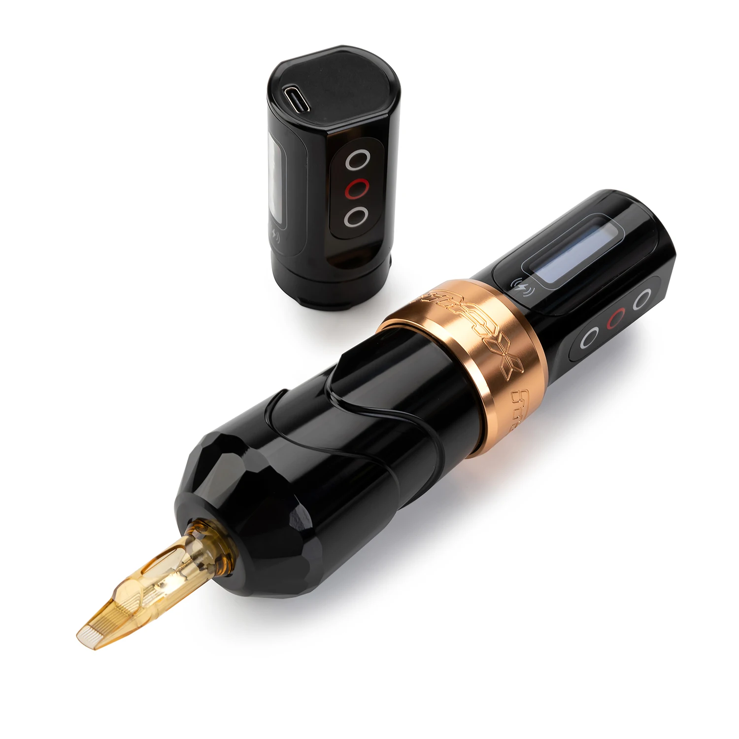 FK Max V3 Высококачественная перезаряжаемая Беспроводная Машинка для тату-ручек с 2