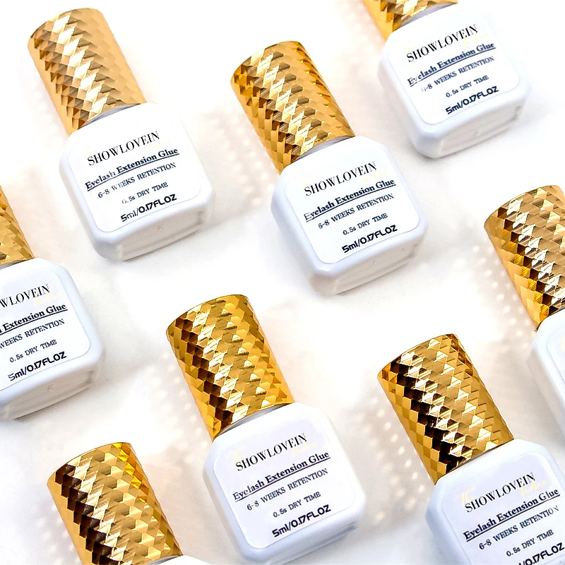 Eyelash Glue 0.5 Second Original Eyelash Extensions Glue Fastest Dry Strongest Glue Professional Adhesive