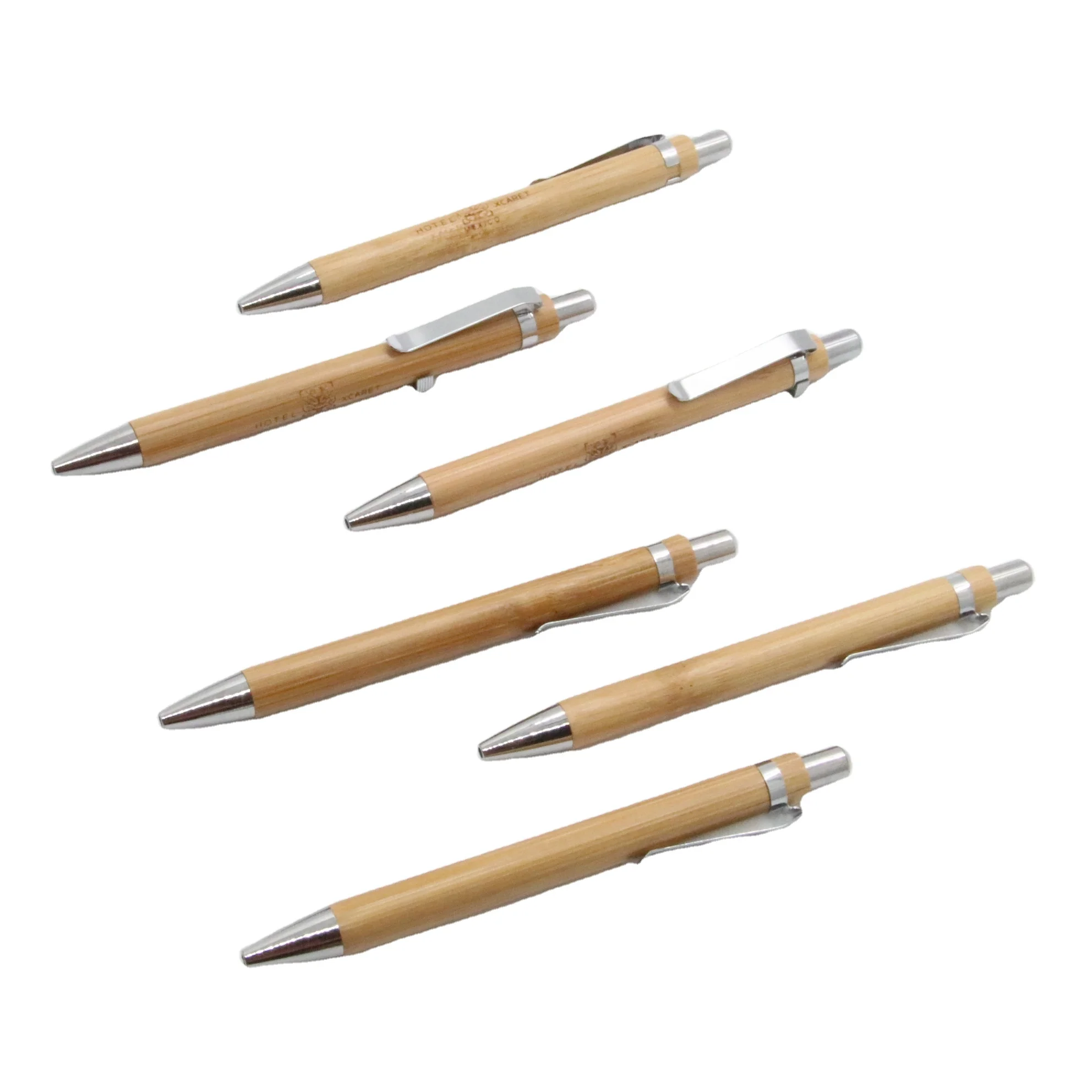 promotional eco-friendly pen bamboo pen advertising pen  logo free