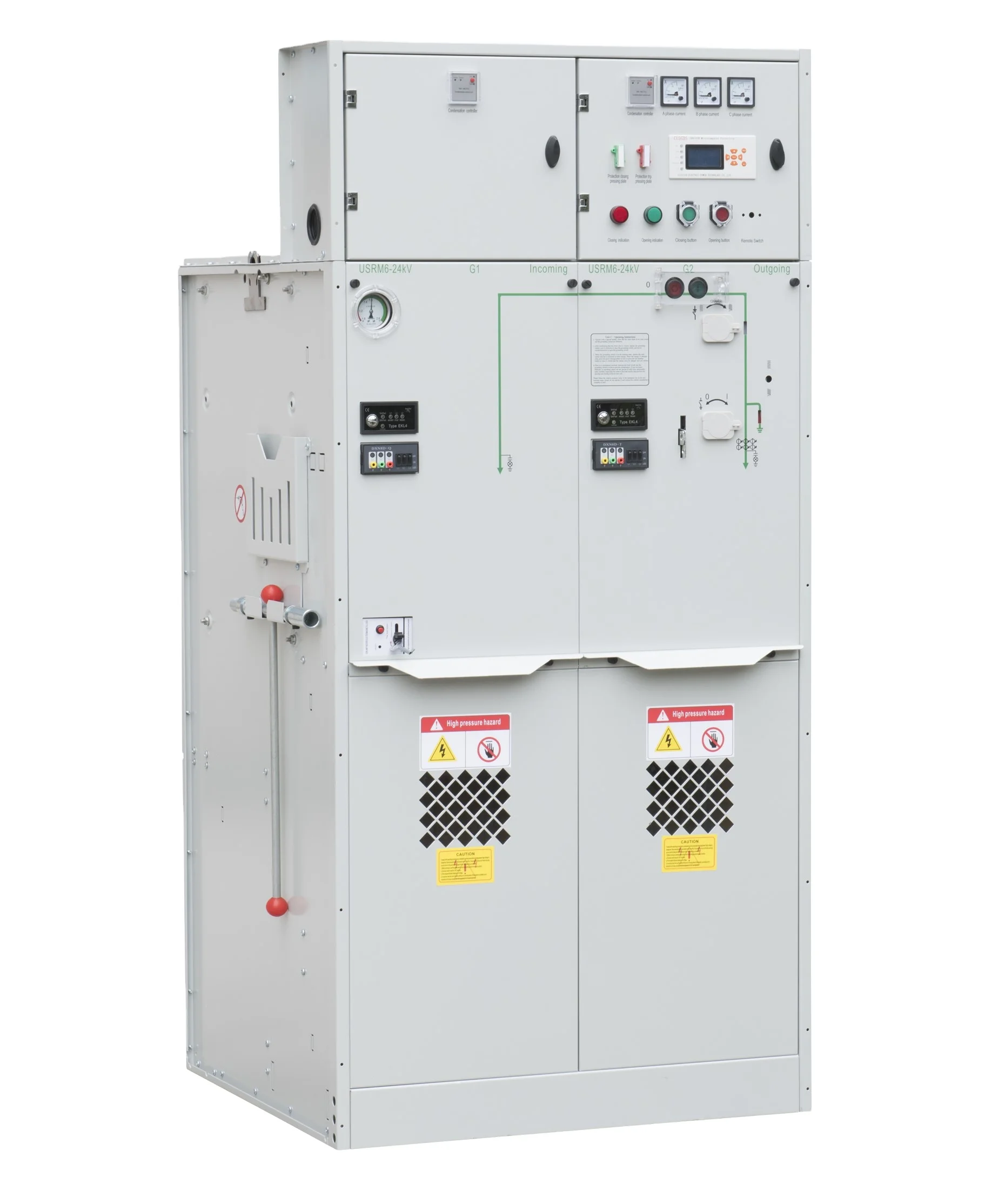 12KV 24KV 36KV кольцевое распределительное устройство GIS sf6 с газовой изоляцией 630a