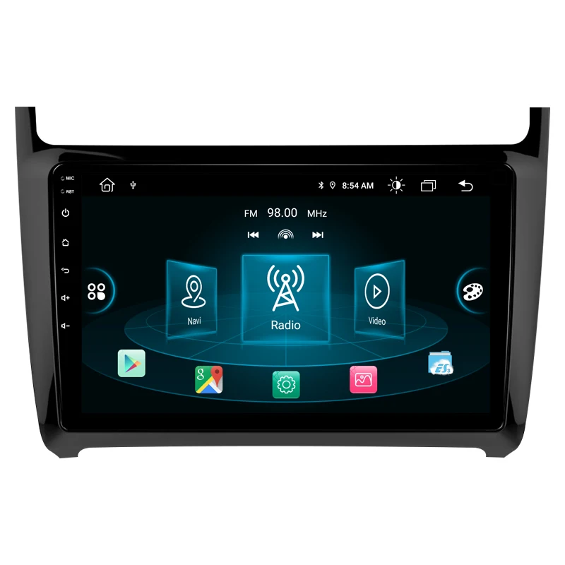 Автомобильный dvd-плеер на Android 11 2/4/6 ГБ ОЗУ для Volkswagen VW polo sedan 2008 2015 автомобильное радио мультимедийный видеоплеер