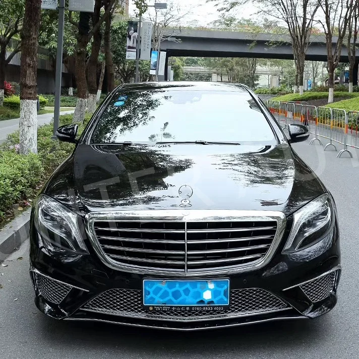 Hot selling car bumper AMG S65 body kit for mercedes Benz S class w222 S320 S350 S500 front bumper rear bumper side skirts