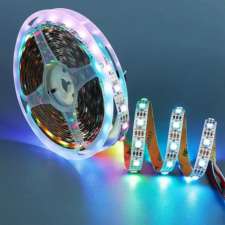 USB 5 В гибкая светодиодная лента rgbic 5050 Smd Streifen Licht комплект подсветки телевизора умная Светодиодная для украшения дома