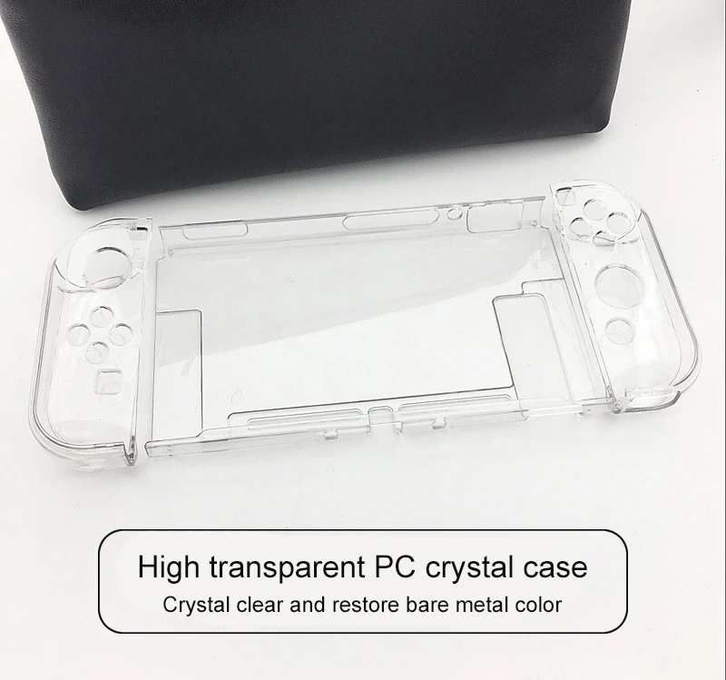 2022 Hot Selling Switch Protective Case Silicone Soft Shell Transparent NS Game Console Separation Host Protective Case
