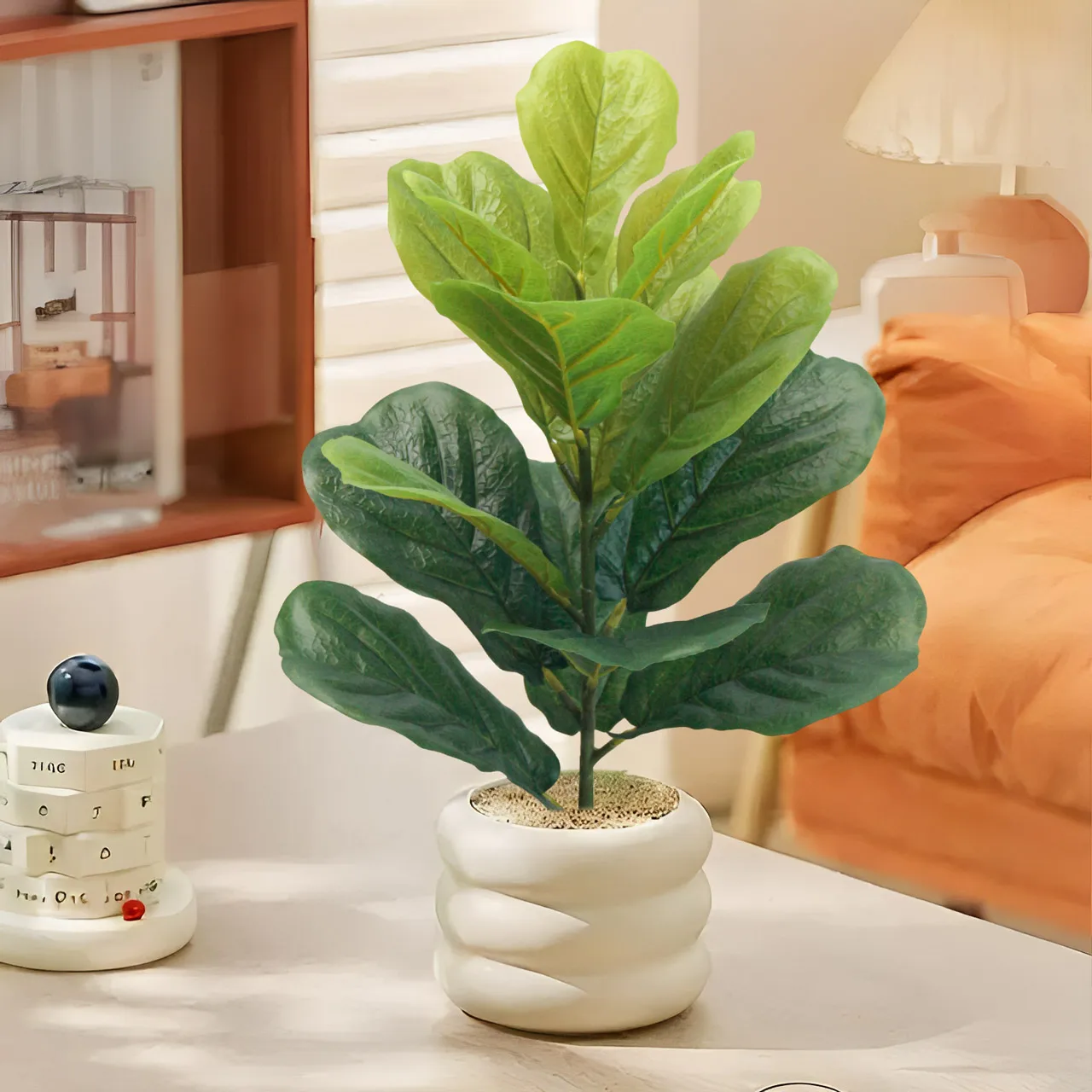 Искусственное Настольный декоративное растение из искусственного фикуса