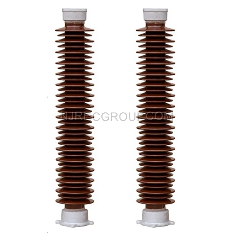 C10-1950 550kv IEC standard solid core post porcelain insulator