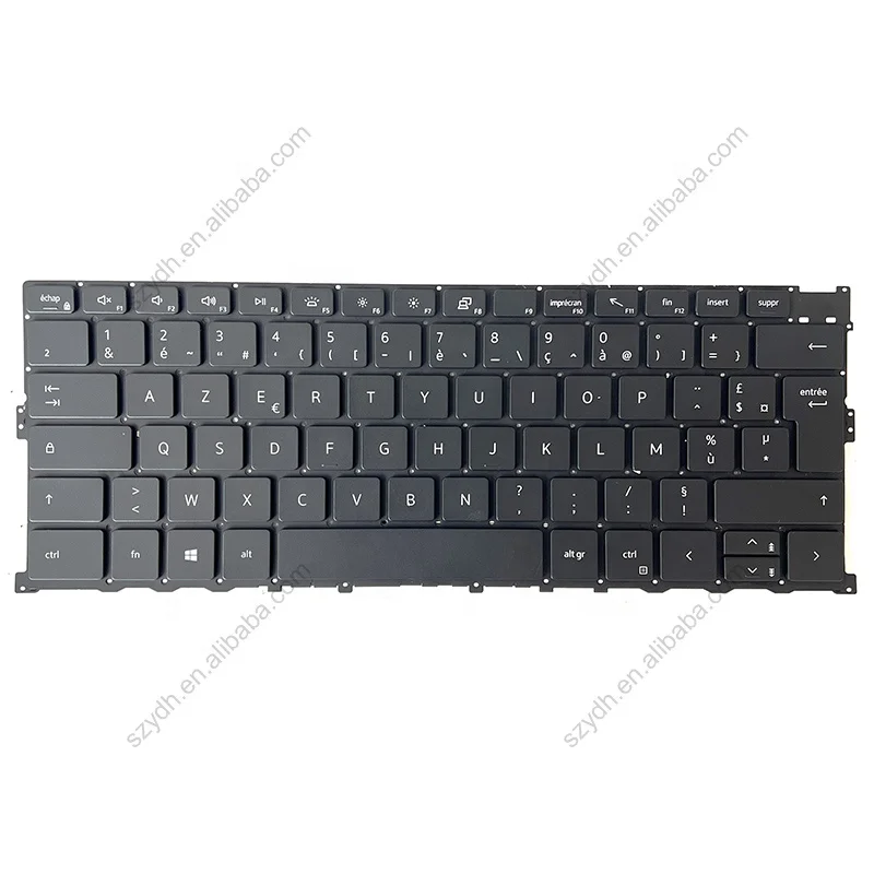 New Original FR French Laptop Keyboard For DELL XPS 13 9300 9310 P117G 0JY8HN NSK-QJ0BC 0F PK132Q13A17 Backlit