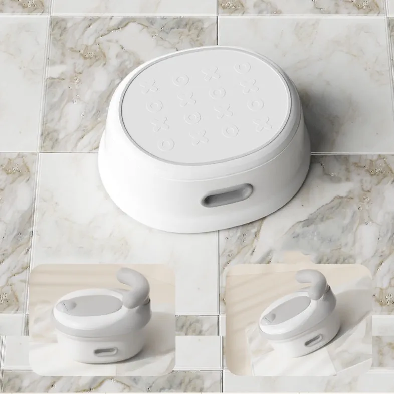 4 in 1 Comfortable Toddler Potty Trainer Non-Slip Base Easy Cleanup Step Stool Floor Potty with Potty Seat Bath Toilet Supplies