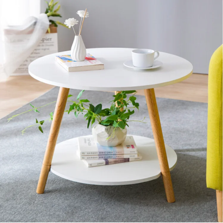 Coffee Table Modern White Item Living Packing Room Finish Furniture SUNSHINE Pcs Color Material Decoration