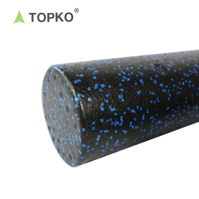 TOPKO fitness exercise epp foam roller wholesale eco friendly 2 in 1 hollow back massage yoga foam roller set