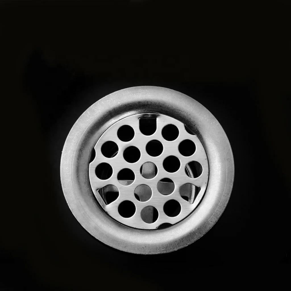 Stainless Steel Basin Drainer Round Anti-odor Sink Drain Cover For Bathroom Kitchen