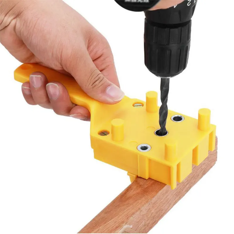 Woodworking Straiyht Hole Locator Durable Multi-functional Drill Bits Pocket Hole Jig Diy Carpentry Tools