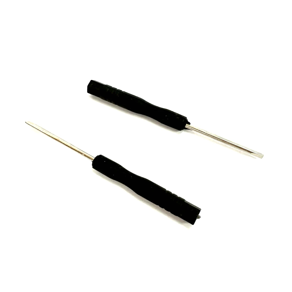 Stock flat screwdriver Mini Pocket Plastic Small Promotional Phillip Screwdriver