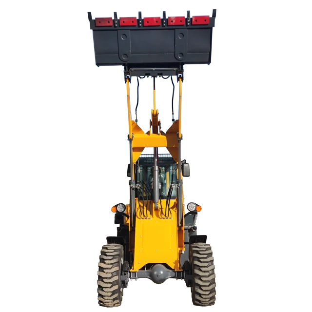 China factory Mountain Raise wheel Mini Backhoe Loader Tractor with Loader and Backhoe Excavator Free Shipping