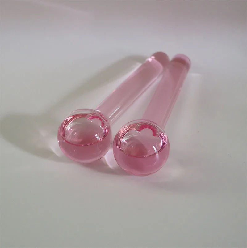
Facial Cooling Rose Gold Blue Pink Ice Globes for Skin Care Cryo Ball Facial Ice Globes 
