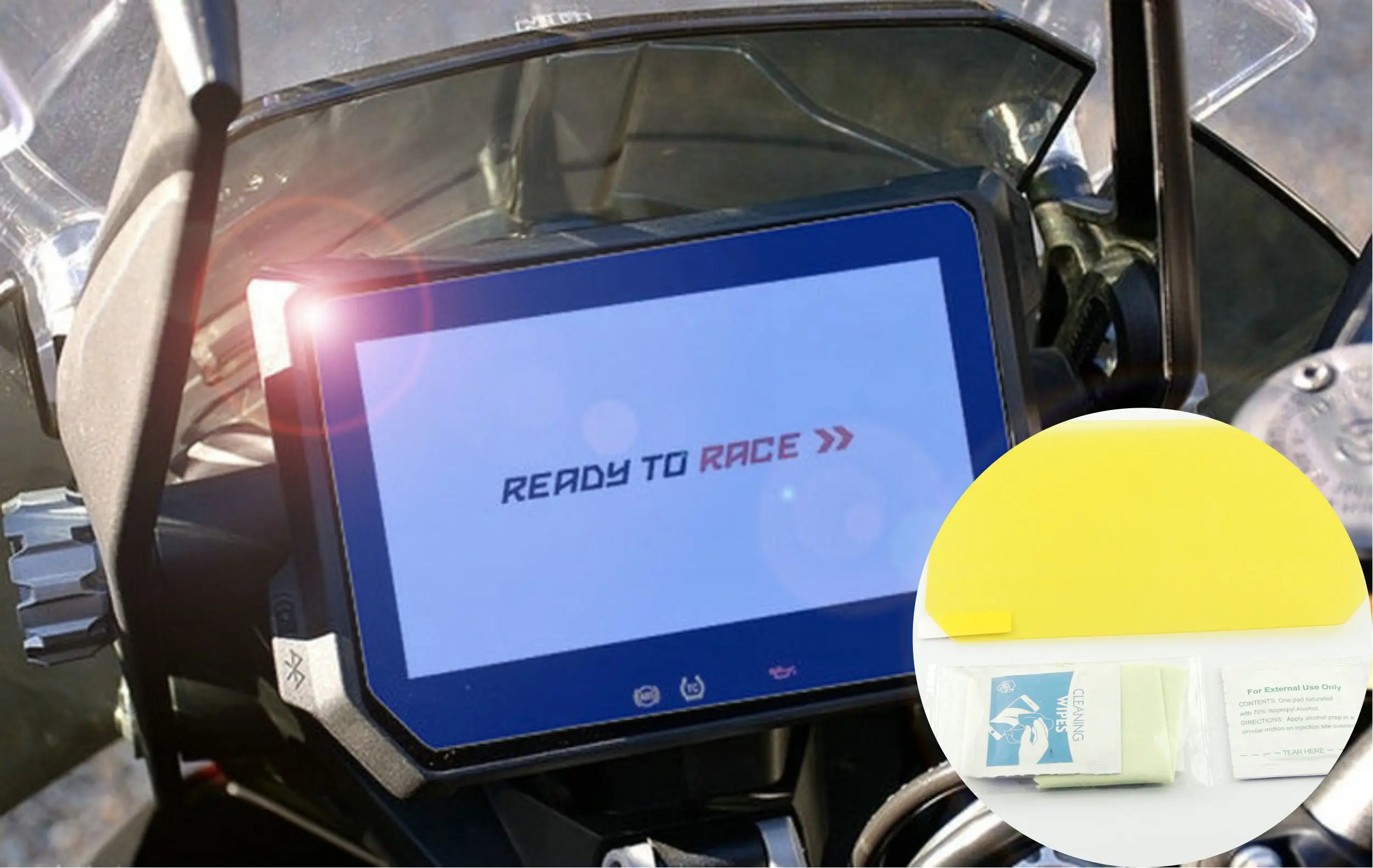 Защитная пленка на приборную панель мотоцикла KTM Duke 1290/Super/adv/R/S/T