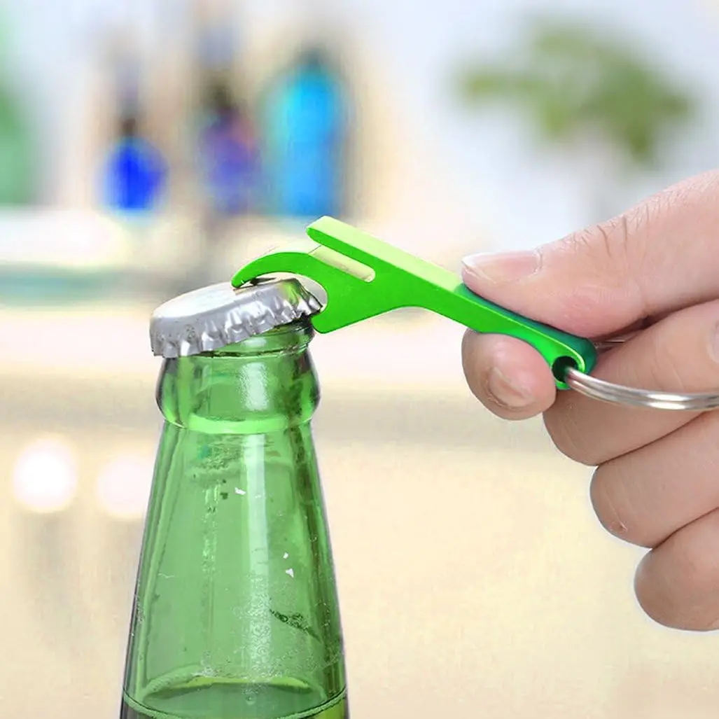 Wholesale Blank Keychain Metal Self Defense Bottle Opener Customized Keychain Accessories Design Self Defense Keychain Supplier