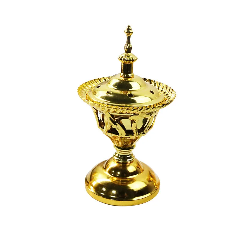 Middle Eastern Style Aromatherapy Stove Sandalwood Ornaments Metal Ion home burner